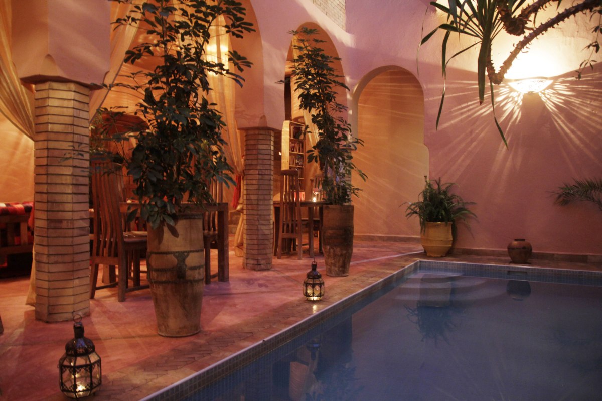 Piscine du Riad Azenzer