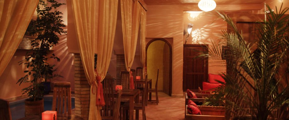 Salon du riad Azenzer