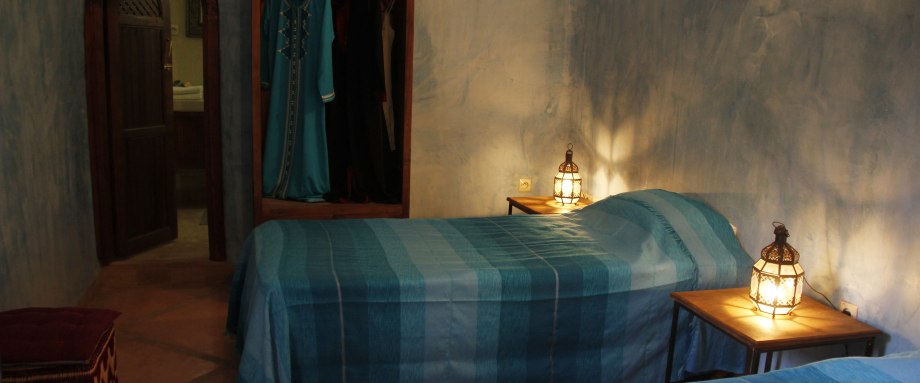 Chambre familiale au Riad Azenzer