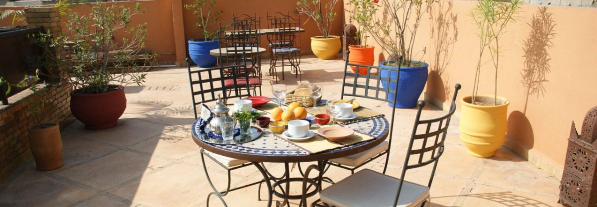 terrasse du riad azenzer