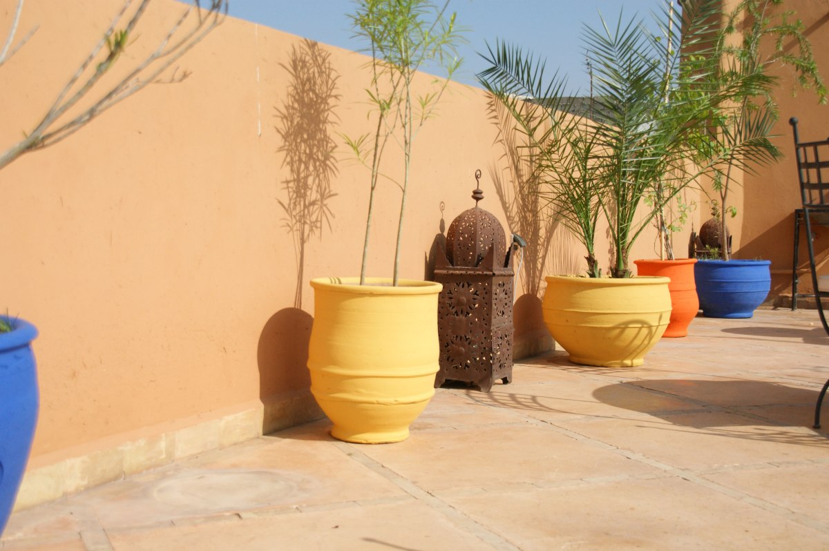 Riad Azenzer terrasse