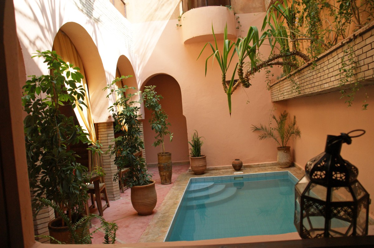 Riad avec piscine