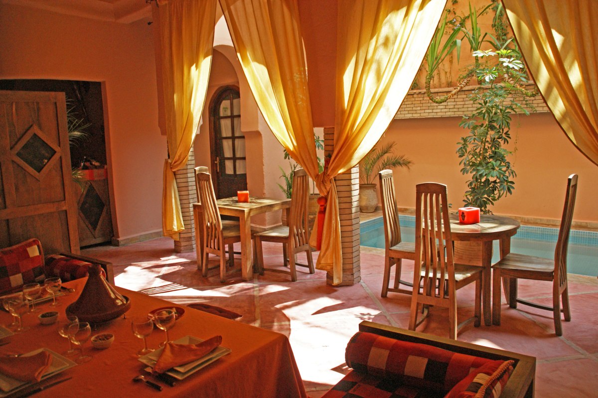 Salon du Riad Azenzer
