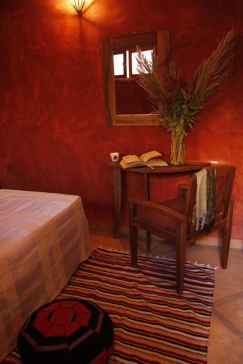 Charmante chambre double dans riad de charme avec piscine à marrakech